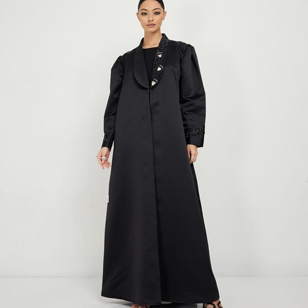 Royal Flora Jacket Abaya