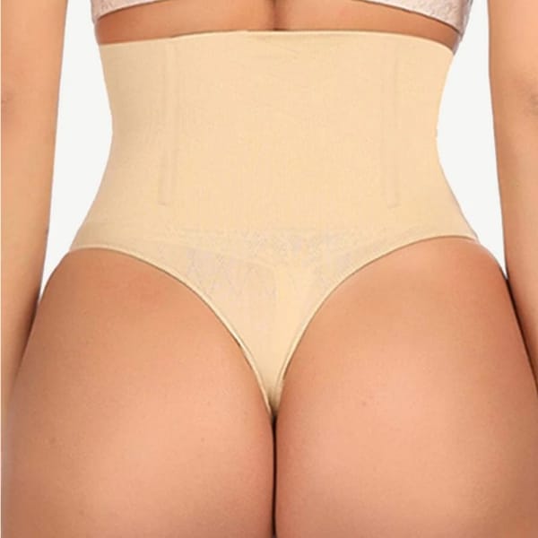Grape 'Core Control' Thong Panty