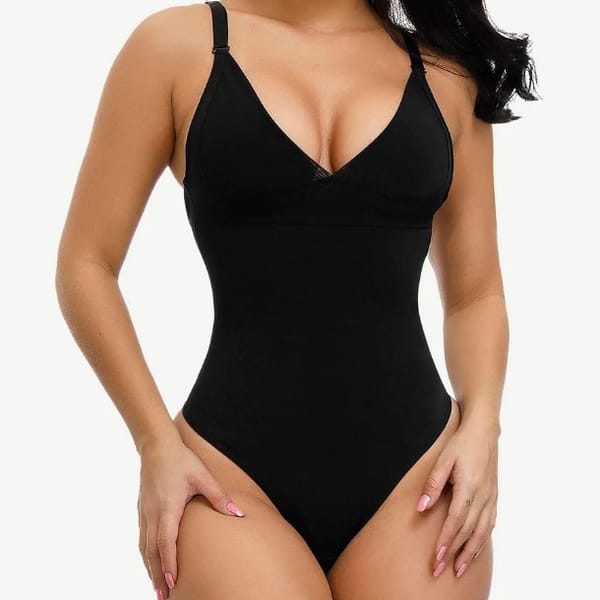 Grape 'Curve Creator' Bodysuit - Black