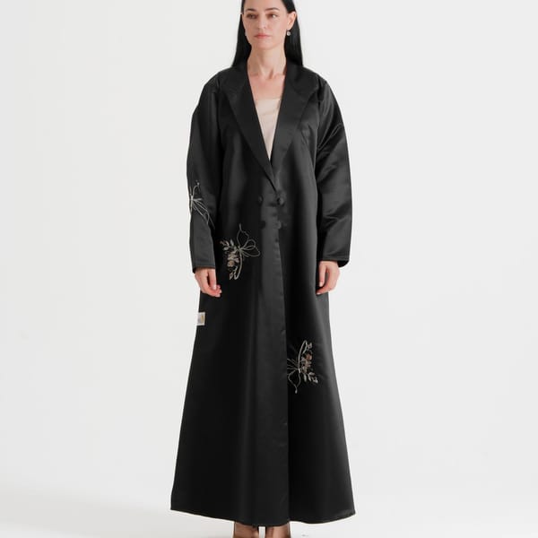 Women's Butterfly Jacket Abaya