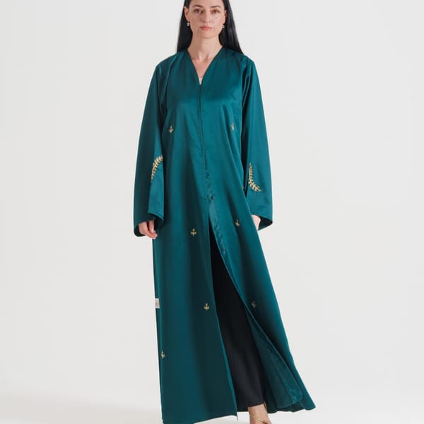 Women's Green Royal G Abaya