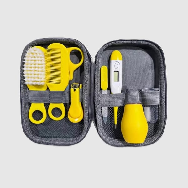 Pikkaboo 8In1 Premium Babycare Grooming Kit With Eva Box