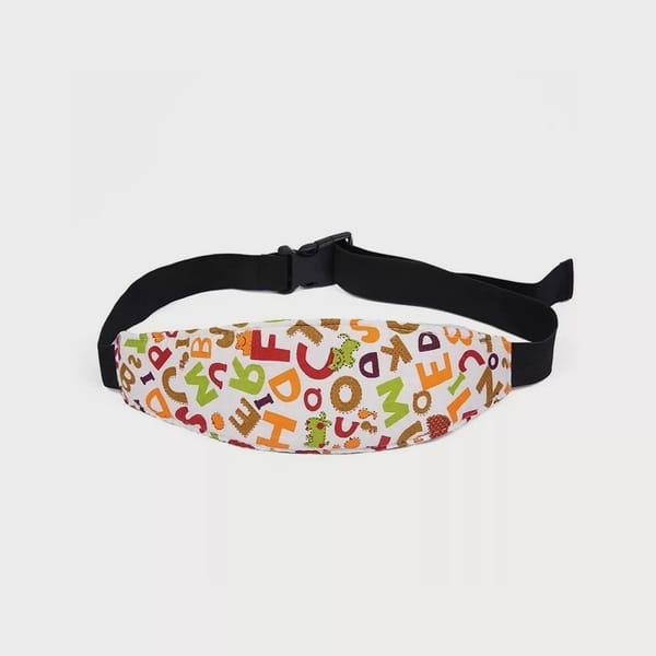 Pikkaboo - Napsafe Car Head Support - Abc Brown
