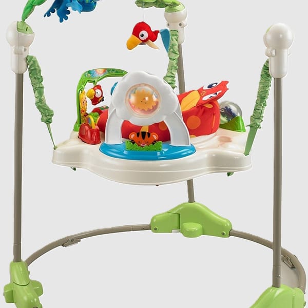 Pikkaboo Musical Frog Baby Jumperoo