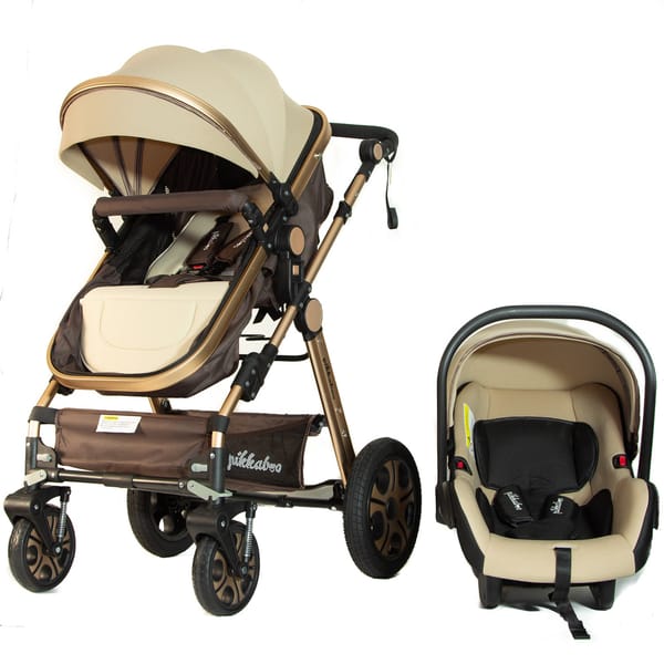 Pikkaboo 4In1 Luxury Stroller Travel System