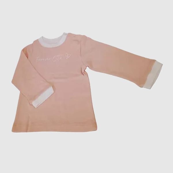 Forever Cute Pyjama Top (Pink)