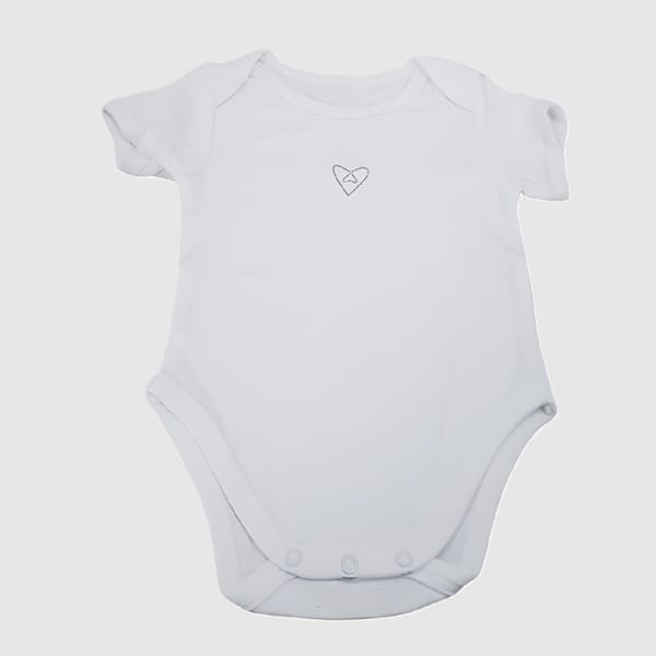 Forever Cute Body Suit (White)