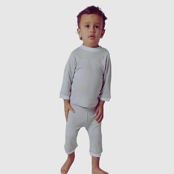 Forever Cute Pyjama Set (Grey)