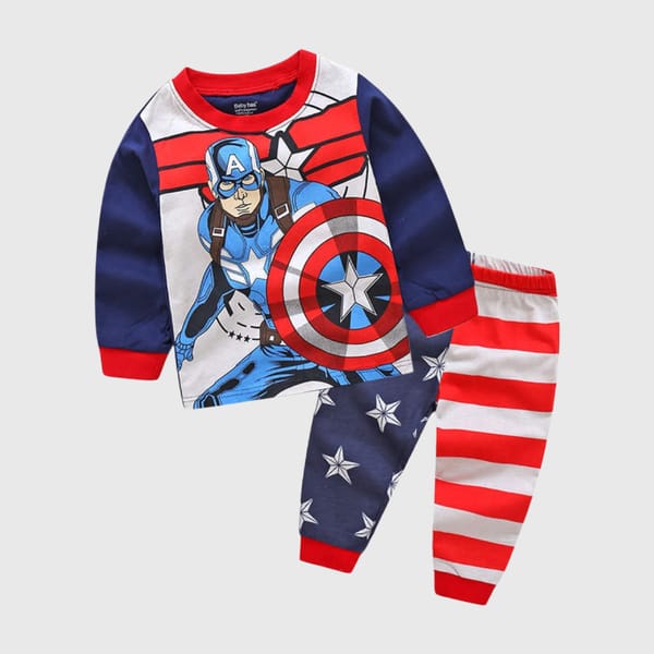 Captain America Printed Set