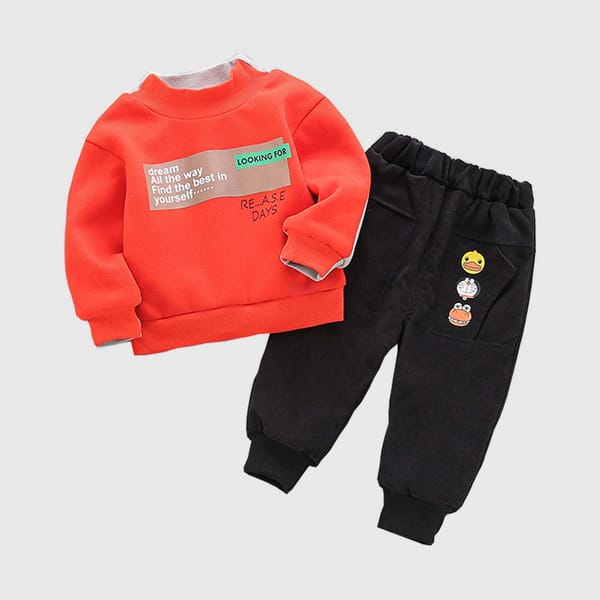 Thick And Warm Reversible Dream Set Red