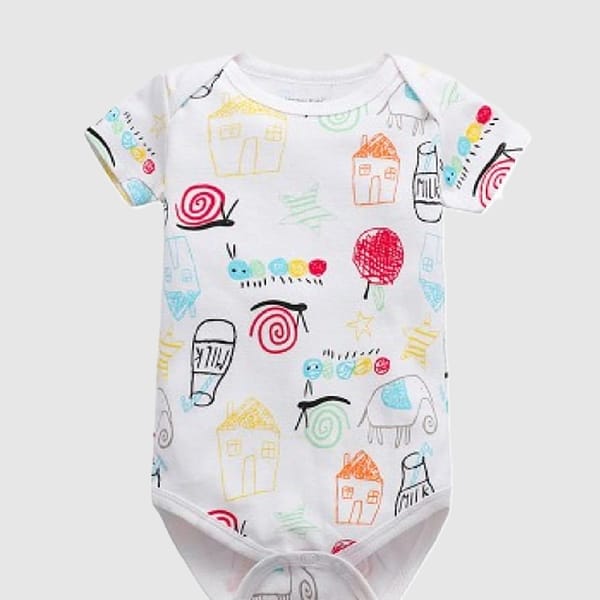 Illustrated Onesie - Whimsical Comfort