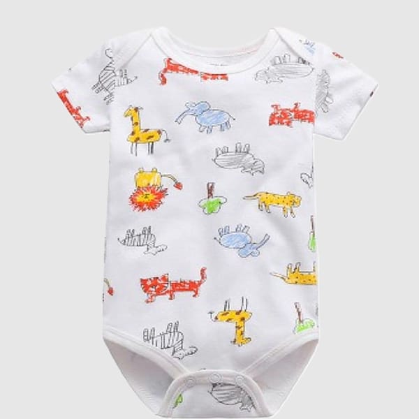 Safari Doodle Onesie For Your Little Explorer