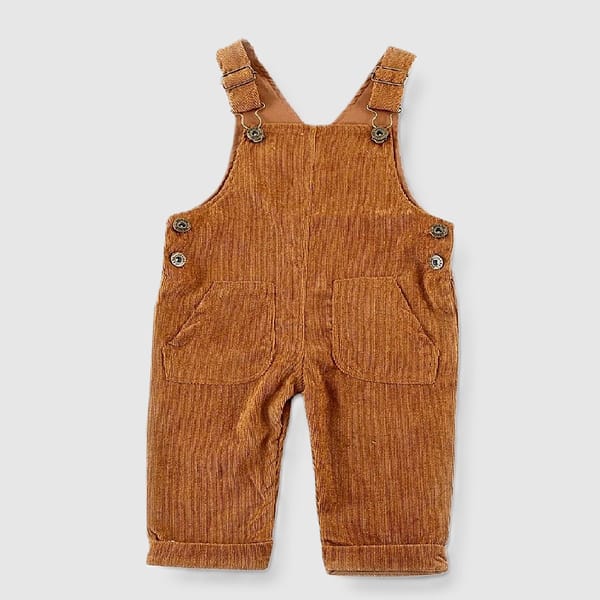 Stylish And Comfortable Brown Overall Jumpsuit