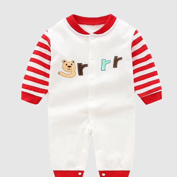 Adorable Grumpy Bear Baby Jumpsuit For A Comfy And Cute Look