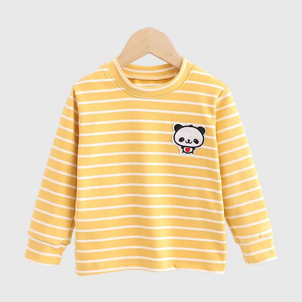 Adorable Panda T-Shirt Yellow