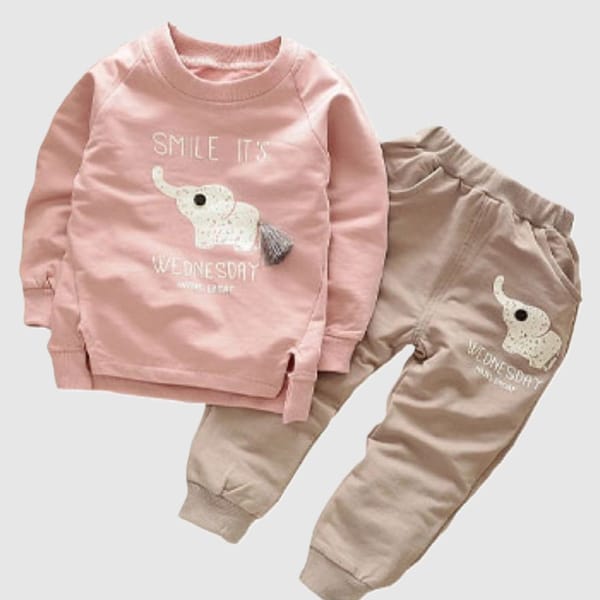 Full Sleeve Elli Set Pink