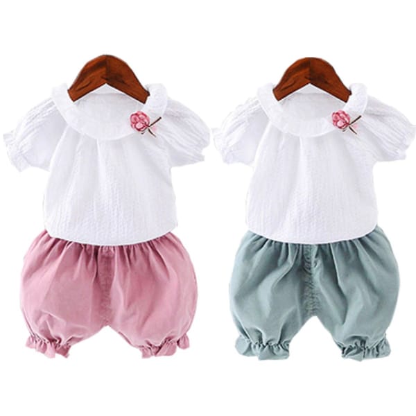 Lightweight, Breathable Pastel-Colored Summer Set