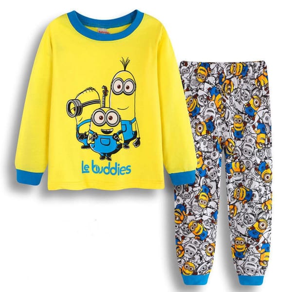 Minions Printed T-Shirt Set