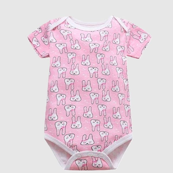 Pure Cotton Bunny Bodysuit Onesie
