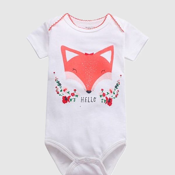 Hello Deer Onesie Pure Cotton Bodysuit For Your Little One