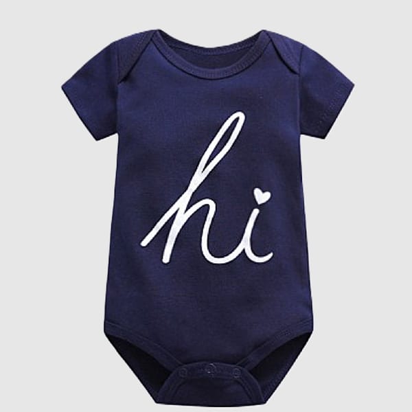 Comfort Deluxe Pure Cotton Hi Bodysuit/Onesie