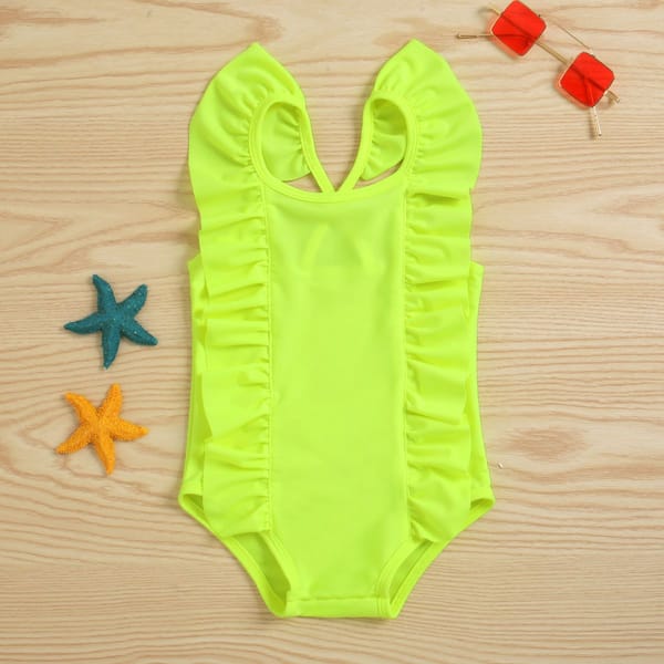 Macie Yellow Swimsuit For Your Beach Adventures