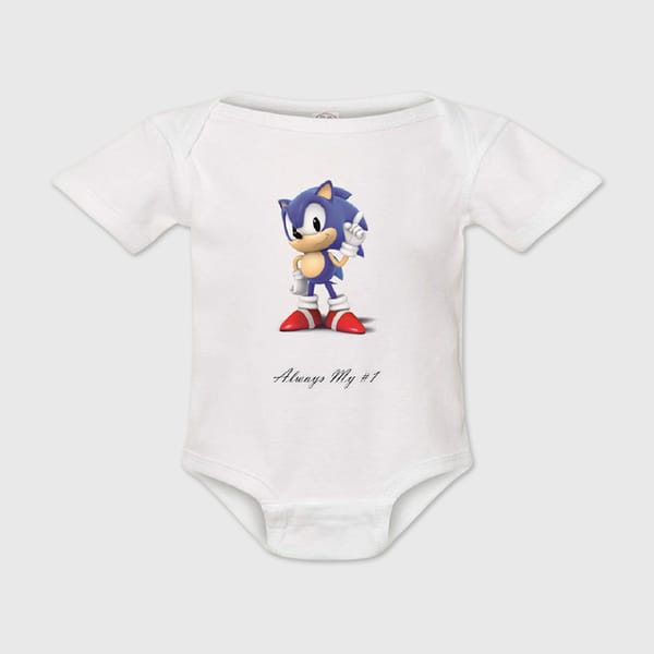 Sonic Baby Bodysuit Onesie