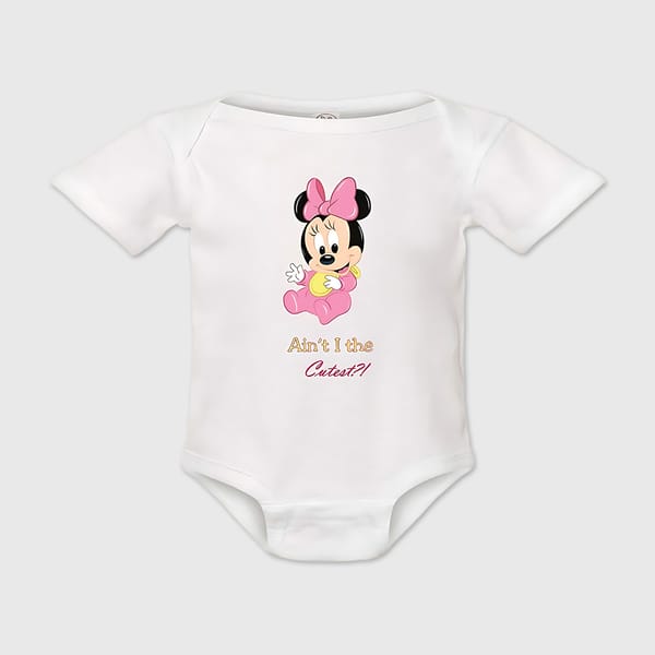 Minnie Mouse Baby Bodysuit Onesie