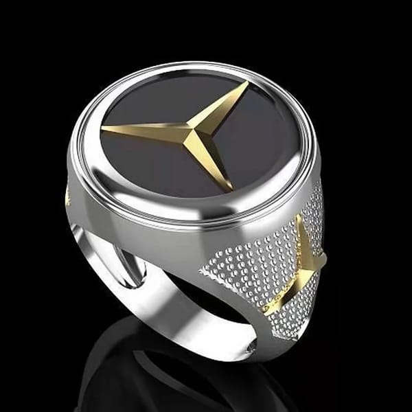 Men's Punk Style Ring – Bold and Unique Statement Accessory