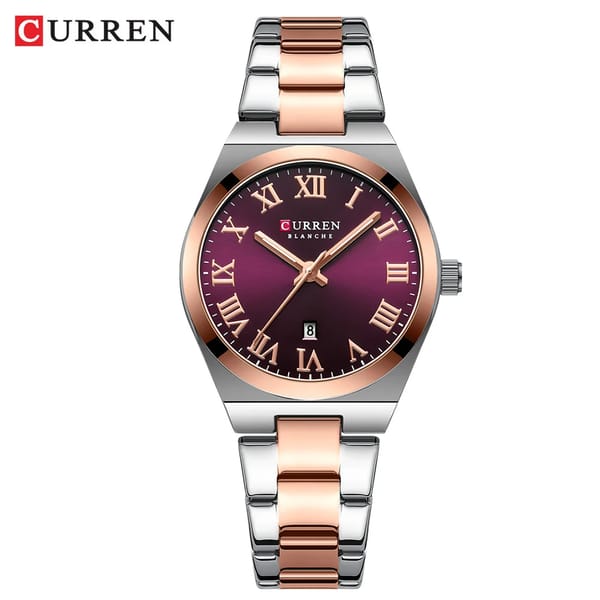Women's Luxury Stainless Steel Quartz Watch - Stylish and Functional Gift