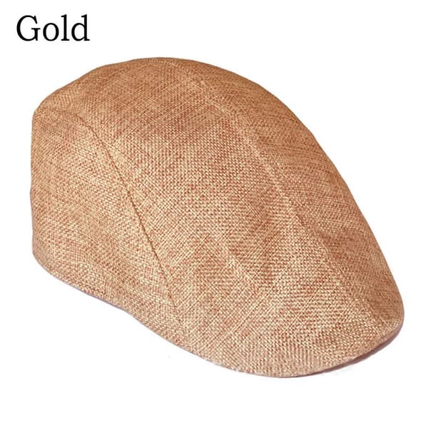 Men's British Style Beret Cap – Classic Vintage Gatsby Cabbie Cap
