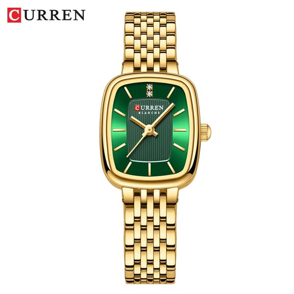 Women's Ultrathin Rectangle Quartz Watch – Nordic Bauhaus Design
