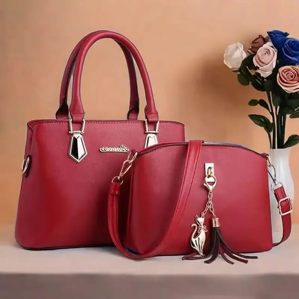 Luxury Tote Bag - Soft Leather Large Capacity