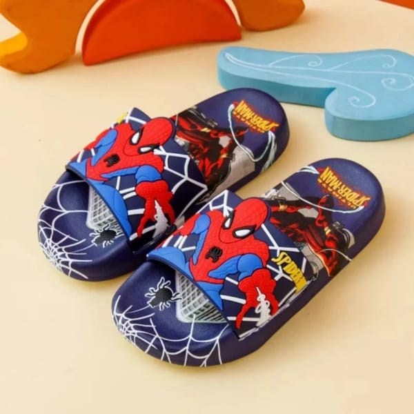 Disney Kids' Cartoon Summer Slippers - Anti-Slip Bathroom Shoes