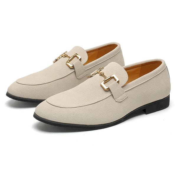Suede Leather Horsebit Loafers – Formal & Casual Elegance