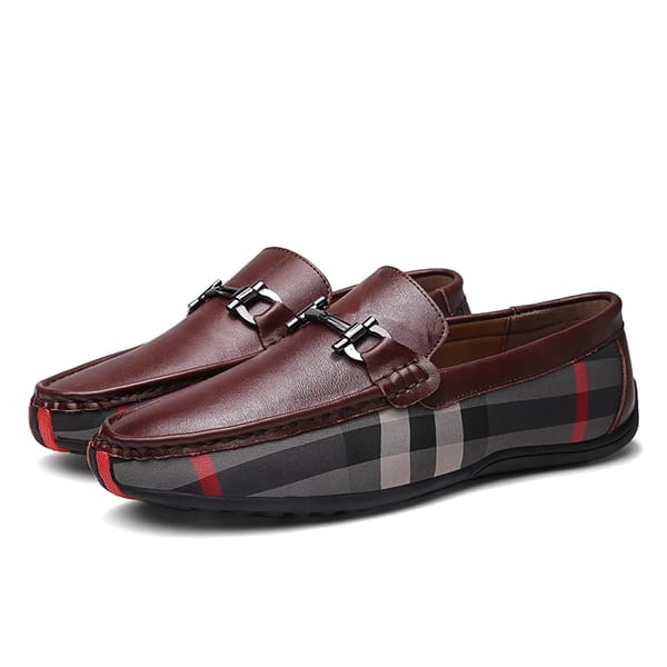 Men's Genuine Leather Loafers – Lightweight, Breathable, and Comfortable