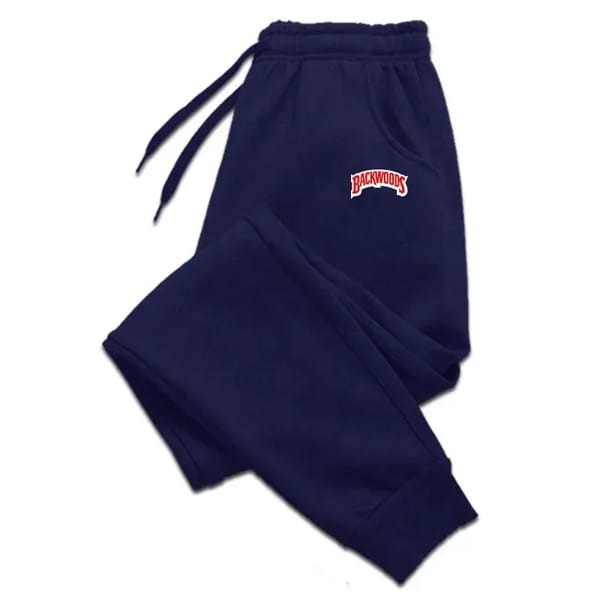 Casual Sports Jogging Pants with Drawstring and Pockets
