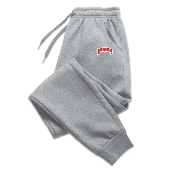 Casual Sports Jogging Pants with Drawstring and Pockets