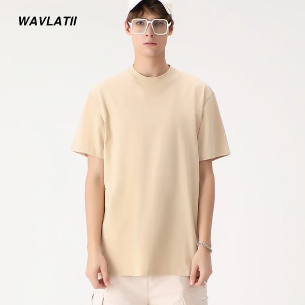 Soft Cotton Oversized Casual T-Shirts with O-Neck Design