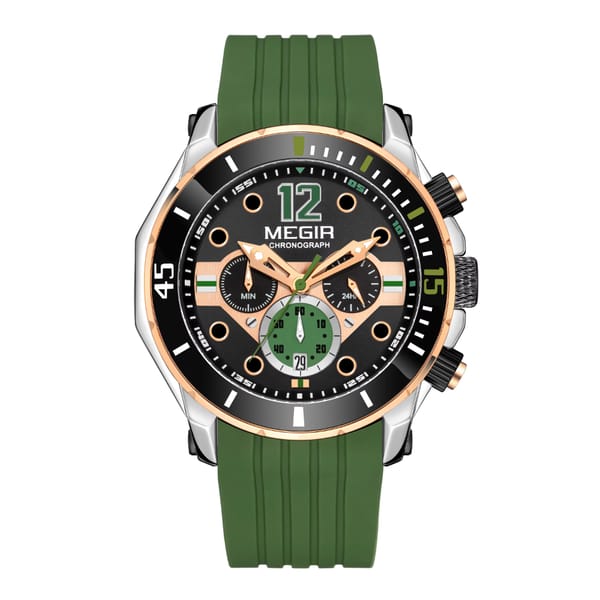 Luxury Military Sports Quartz Chronograph Waterproof Men's Watch