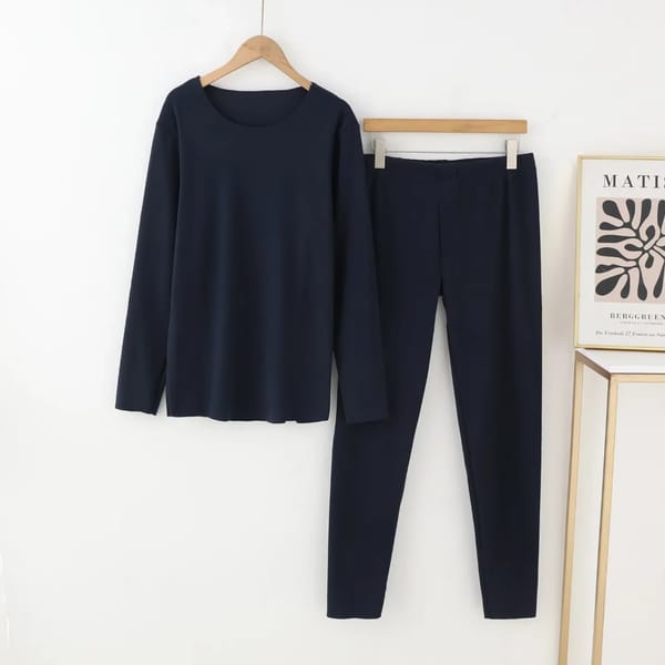 Men's Plush Velvet Pajama Set – Comfortable Homewear