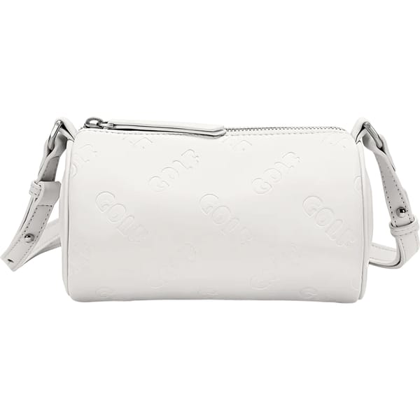 Fashionable Barrel Crossbody Bag with Zipper Closure