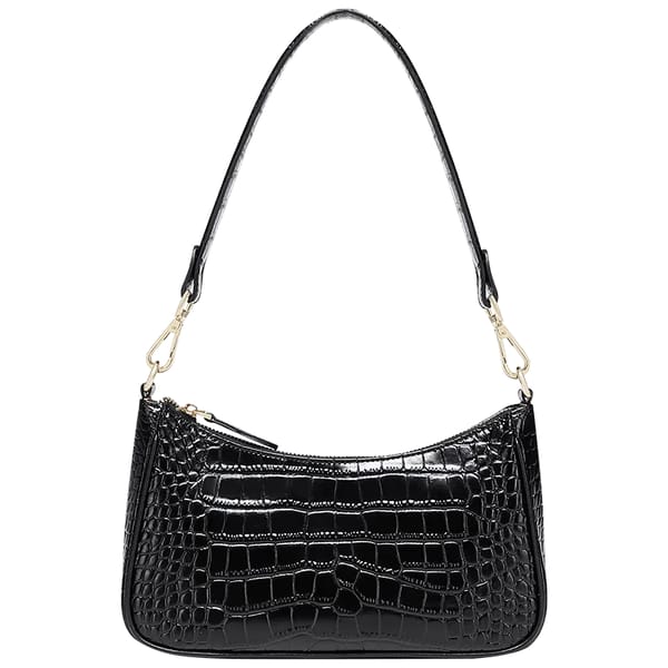 Luxury Crocodile Pattern Hobo Shoulder Bag for Women