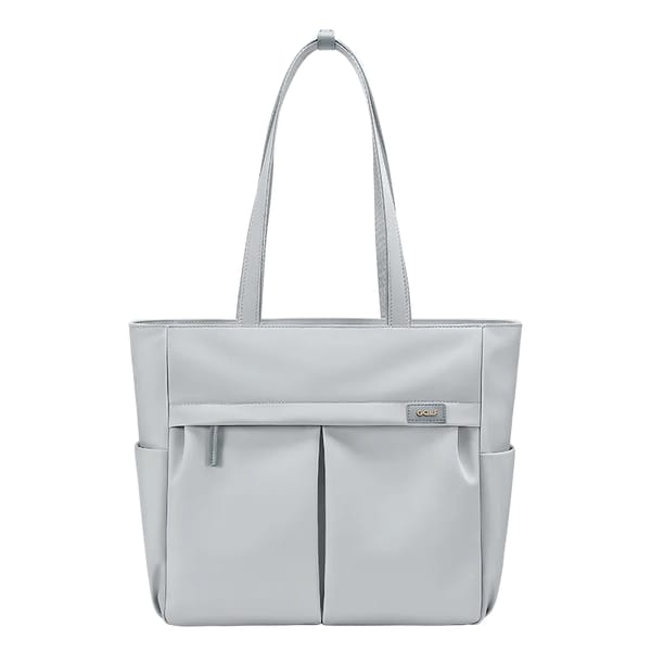 Elegant Nylon Work Tote Bag with Laptop Compartment