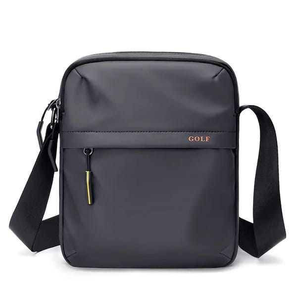 Casual Men's Crossbody Bag, Waterproof Anti-Theft Shoulder Sling