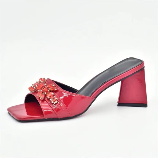 Elegant Rhinestone Wedding Sandals for Women