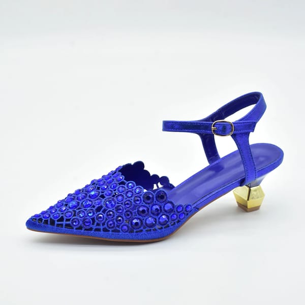 Stylish Rhinestone Pumps for Parties