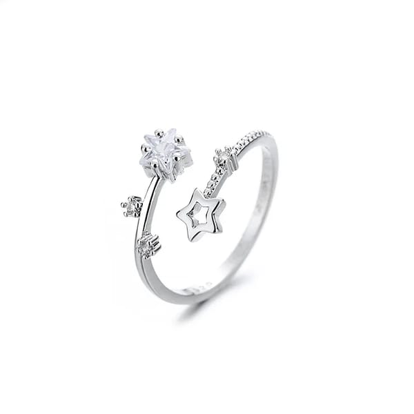 925 Sterling Silver Leaf Ring with Micro-Insert Opening