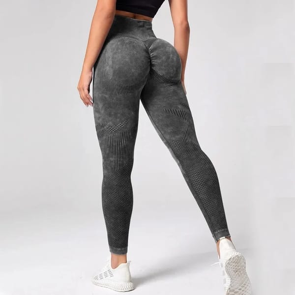 High Waist Seamless Push-Up Leggings for Yoga & Fitness