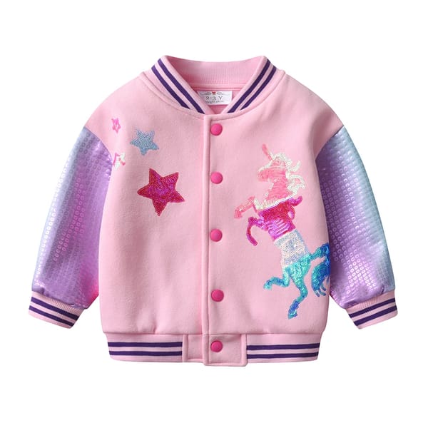 Charming Winter Unicorn Cardigans for Girls – Warm & Stylish